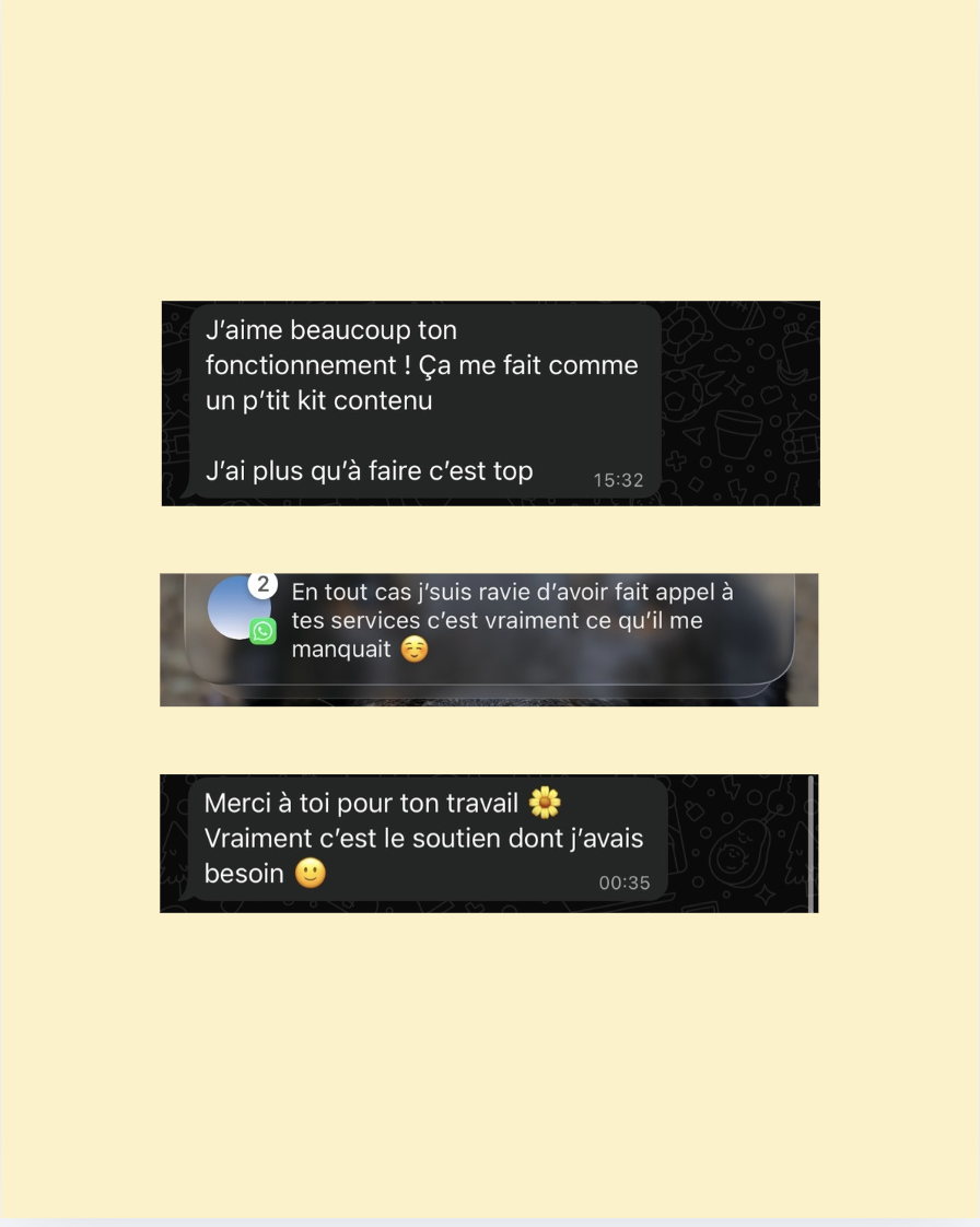 Témoignage cliente Commun'IC