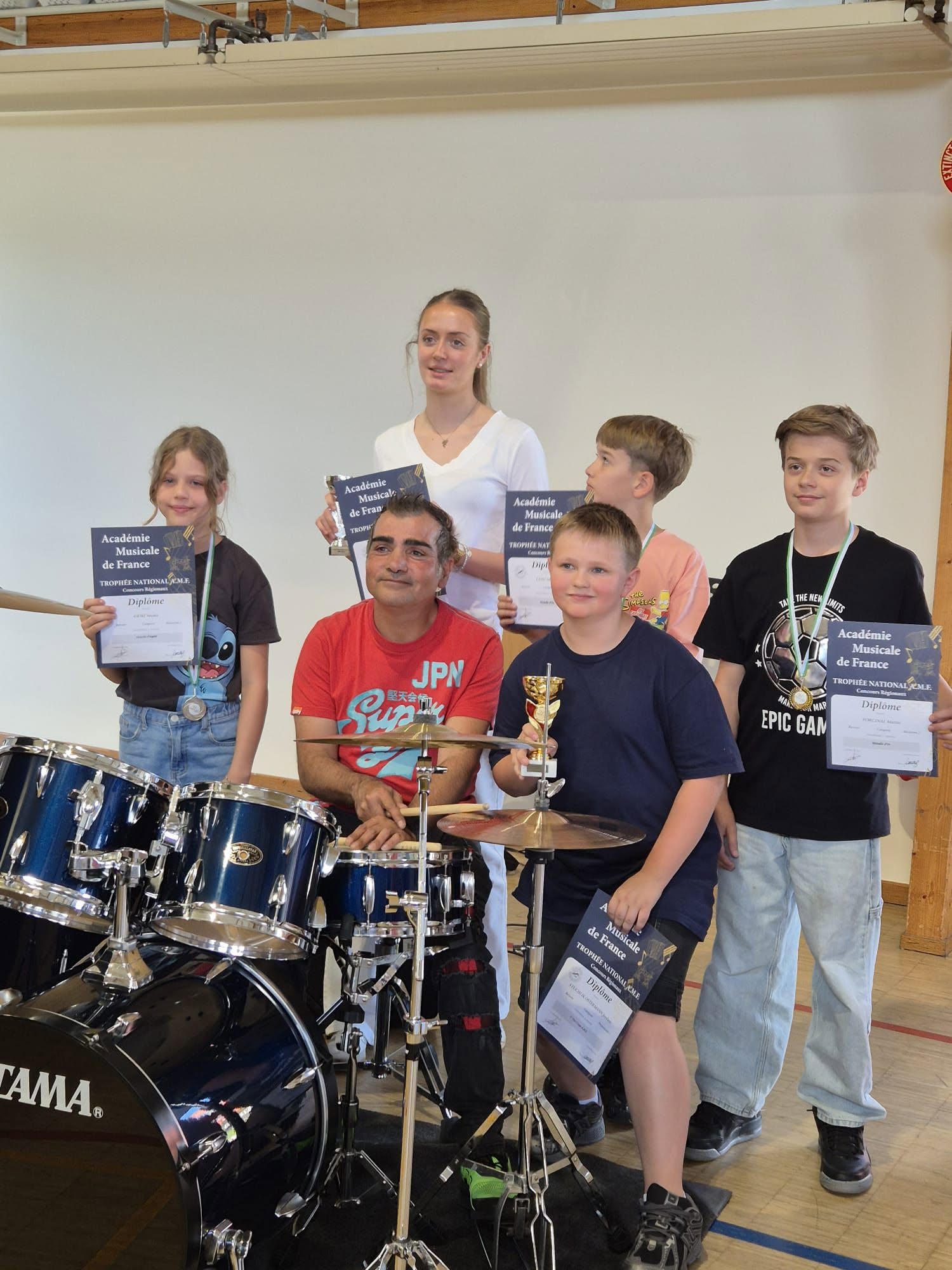 Moment à la Modern Drum School Jean Reinhart